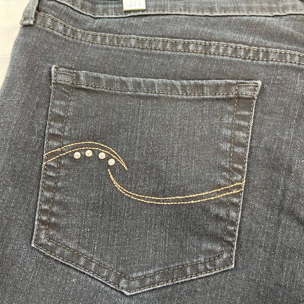 Levi's ladies skinny jeans black in size 16 L - Picture 5 of 6